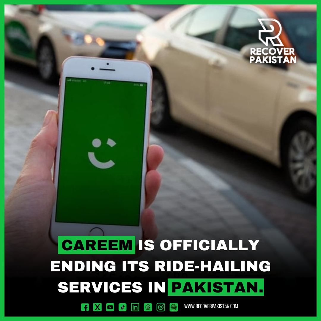 Careem is officially ending its ride-hailing services in Pakistan.